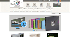 Desktop Screenshot of photoloisirs.com